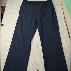 Van Heusen Men's Blue Slim‎ Fit Dress Pants Sz 32x32 Preppy Formal Office